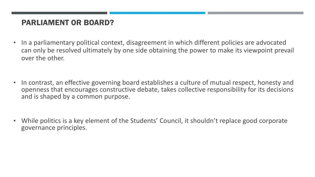 parliament or board 1