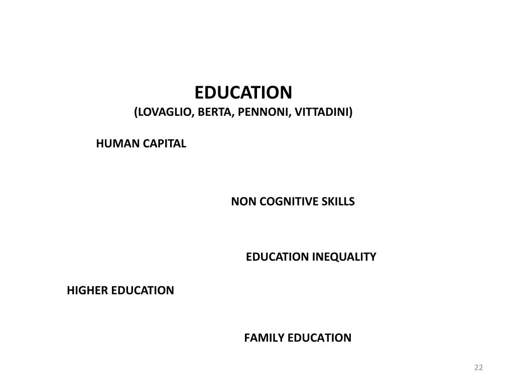 education