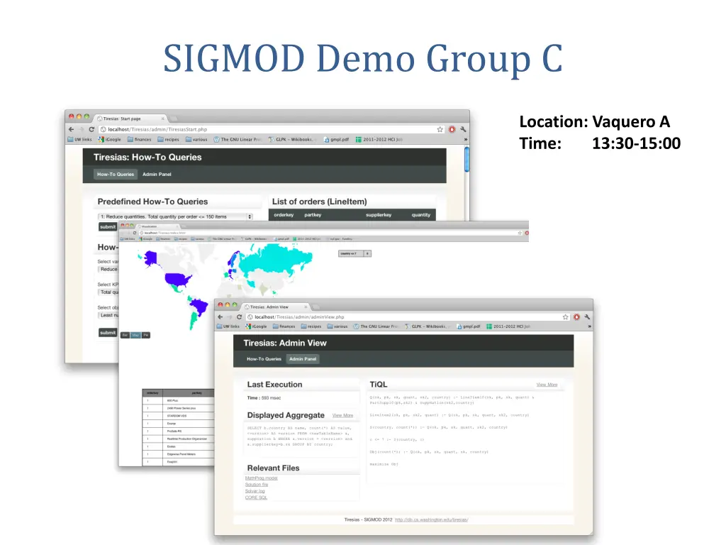 sigmod demo group c
