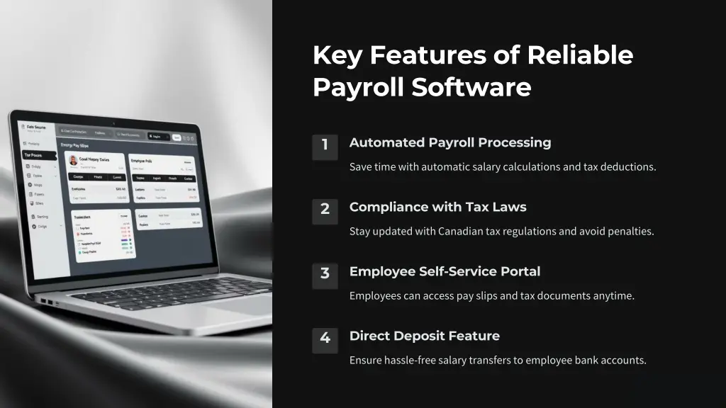 key features of reliable payroll software