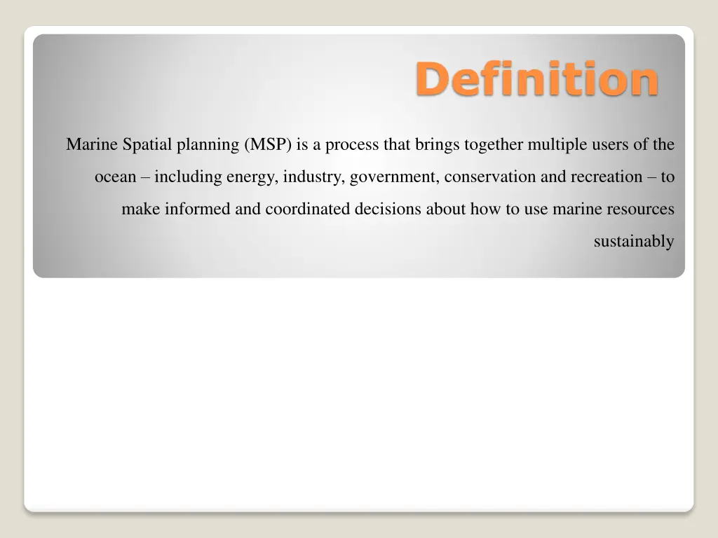 definition