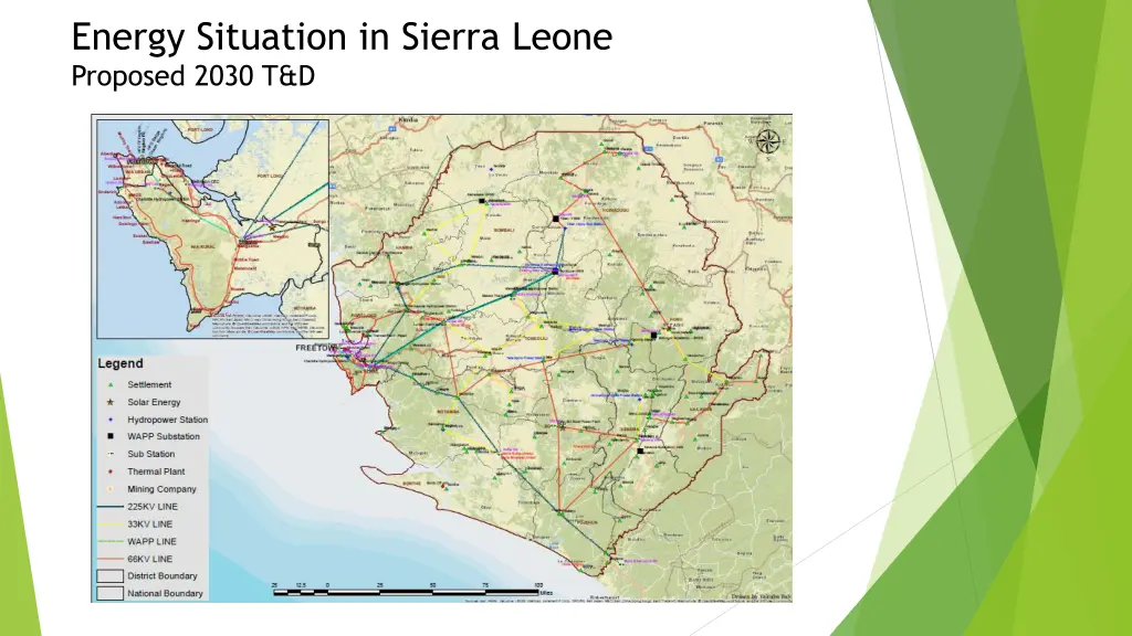 energy situation in sierra leone proposed 2030 t d