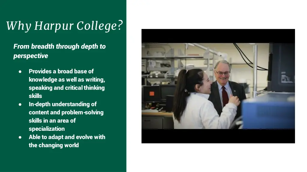 why harpur college