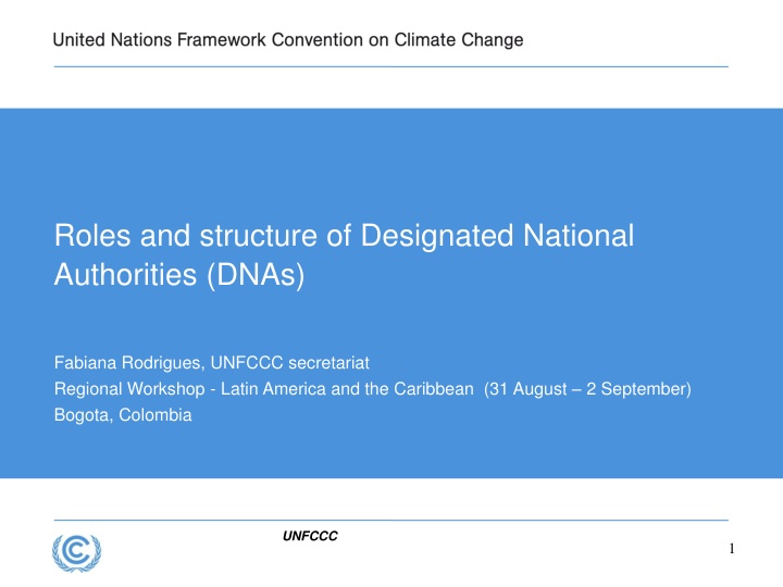 roles and structure of designated national