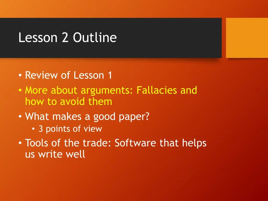 lesson 2 outline 1