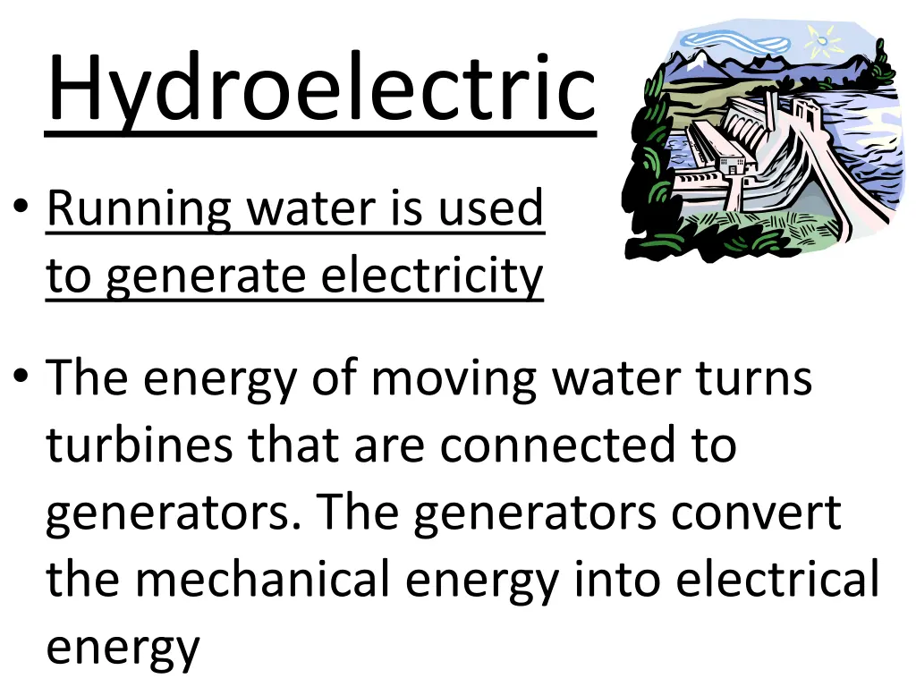 hydroelectric