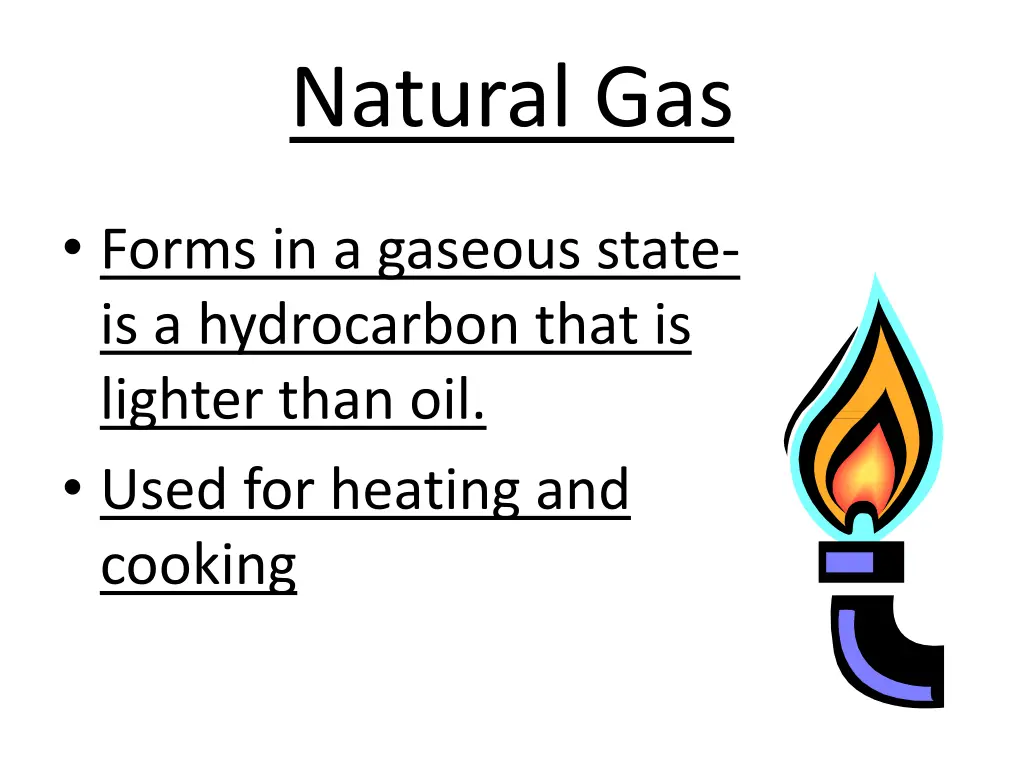 natural gas