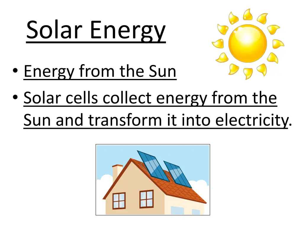 solar energy