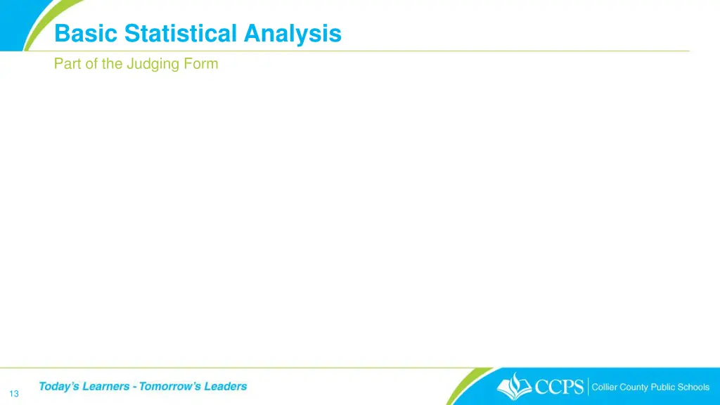 basic statistical analysis