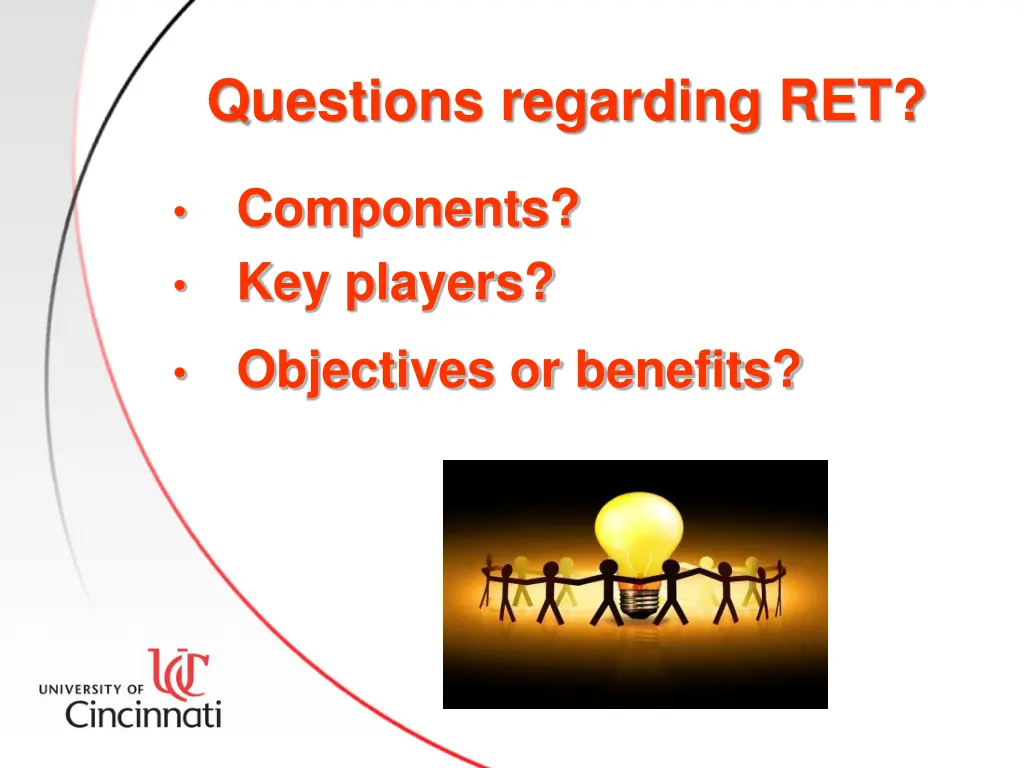 questions regarding ret