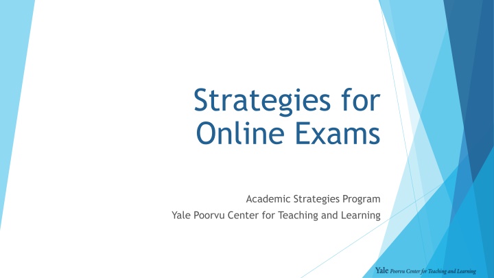 strategies for online exams
