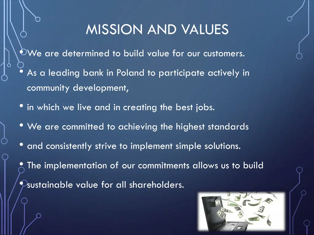 mission and values