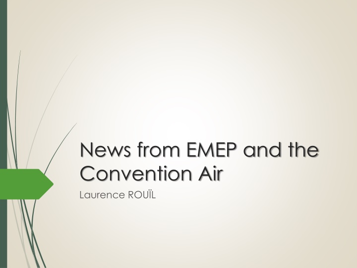 news from emep and the convention air laurence