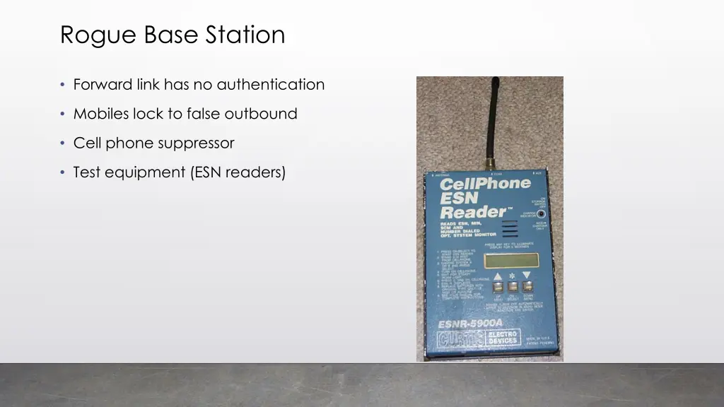 rogue base station
