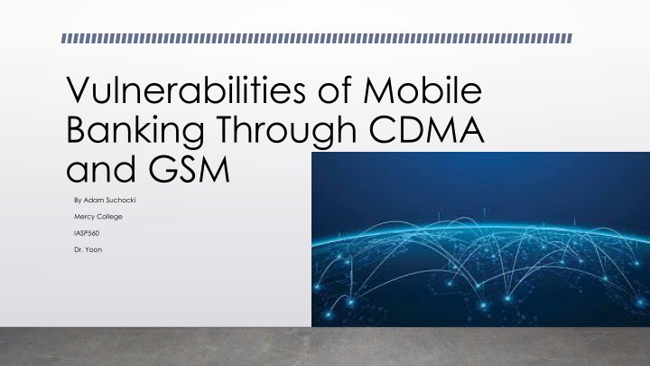 vulnerabilities of mobile banking through cdma