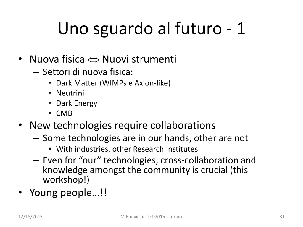 uno sguardo al futuro 1