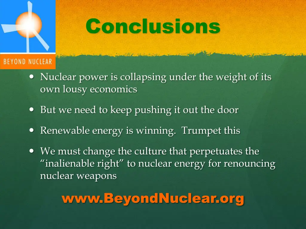 conclusions