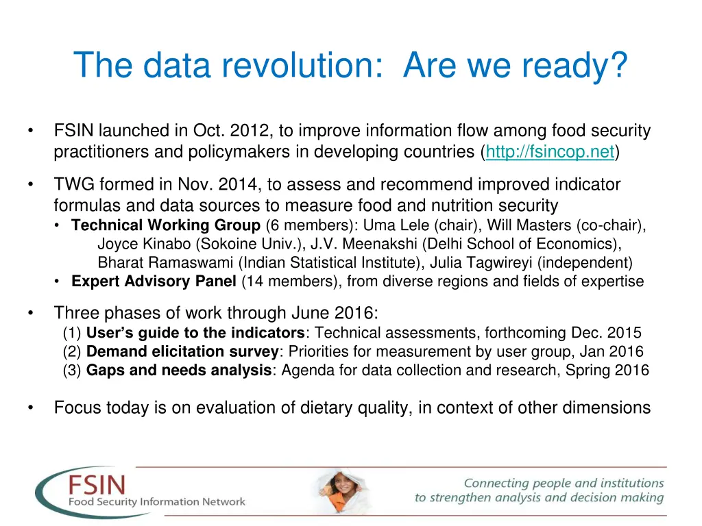 the data revolution are we ready