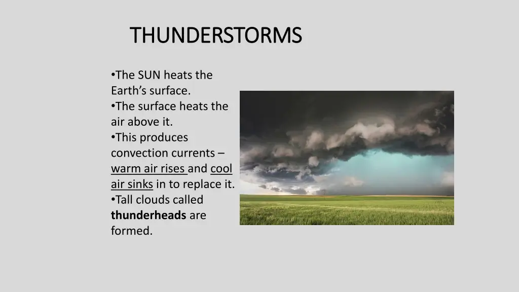 thunderstorms thunderstorms
