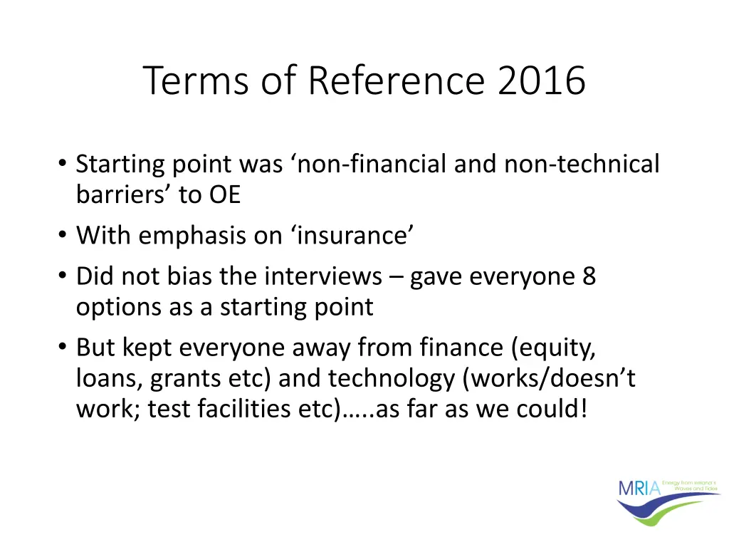terms of reference 2016