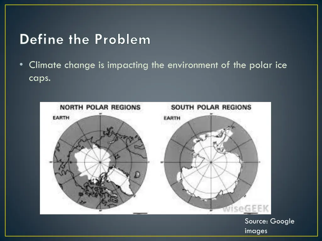 define the problem
