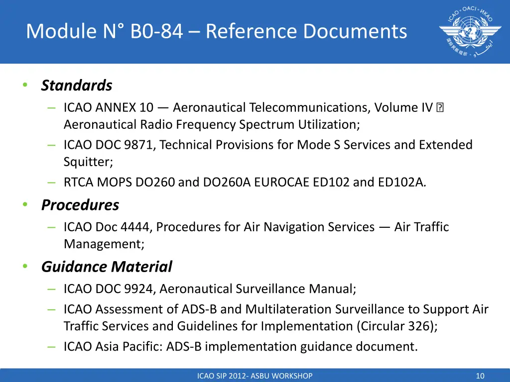 module n b0 84 reference documents