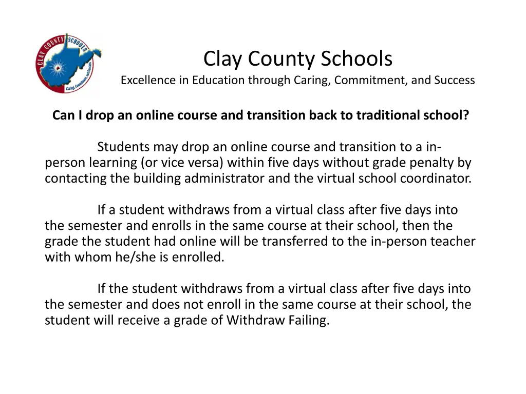 clay county schools excellence in education 6