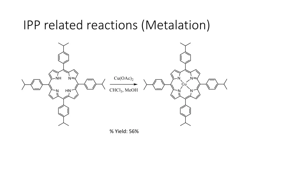 ipp related reactions metalation 1