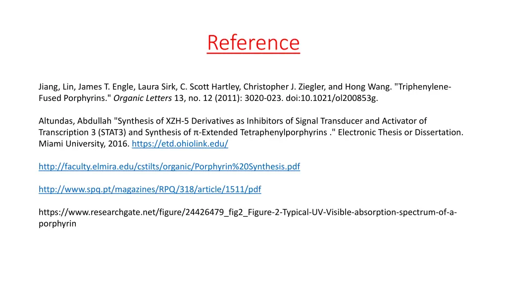 reference