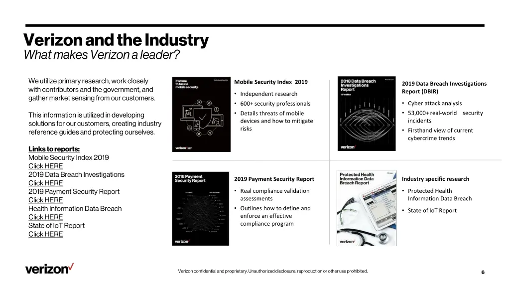 verizon and the industry what makes verizon 2