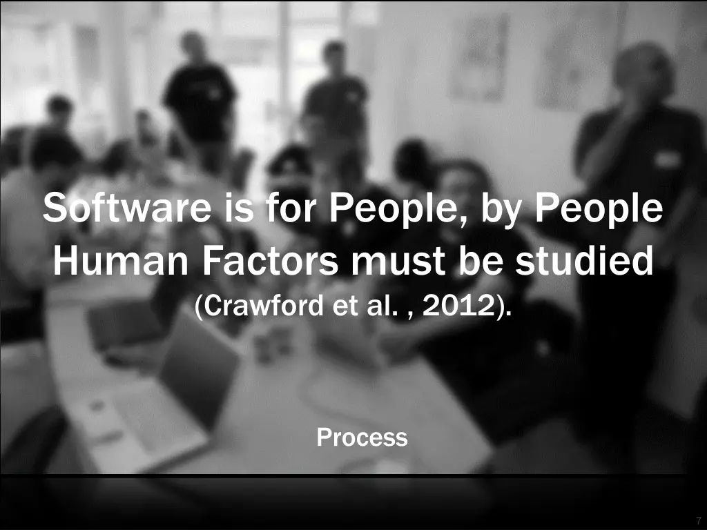 software is for people by people human factors