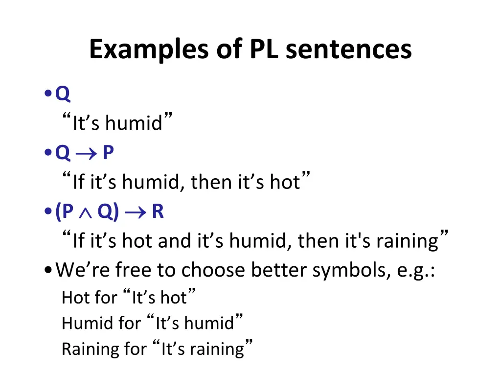 examples of pl sentences
