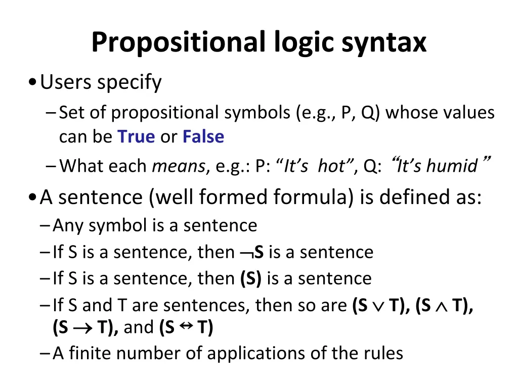 propositional logic syntax
