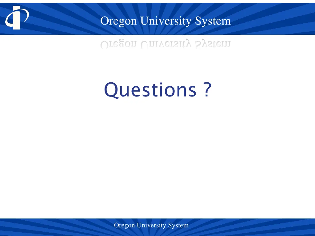 oregon university system 1