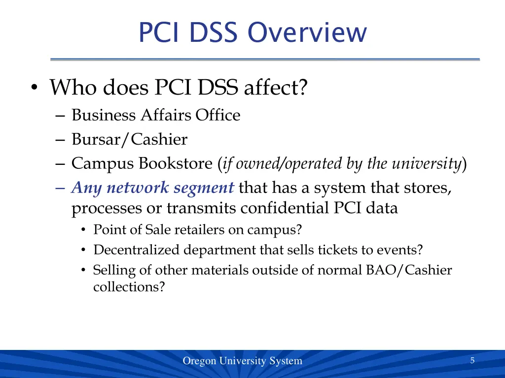 pci dss overview 2
