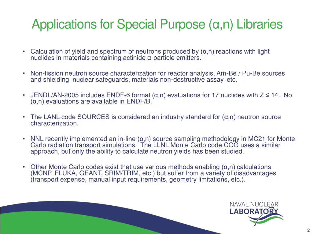 applications for special purpose n libraries