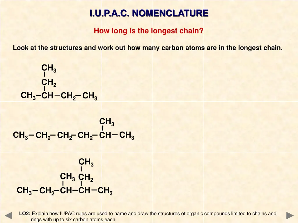i u p a c nomenclature 2