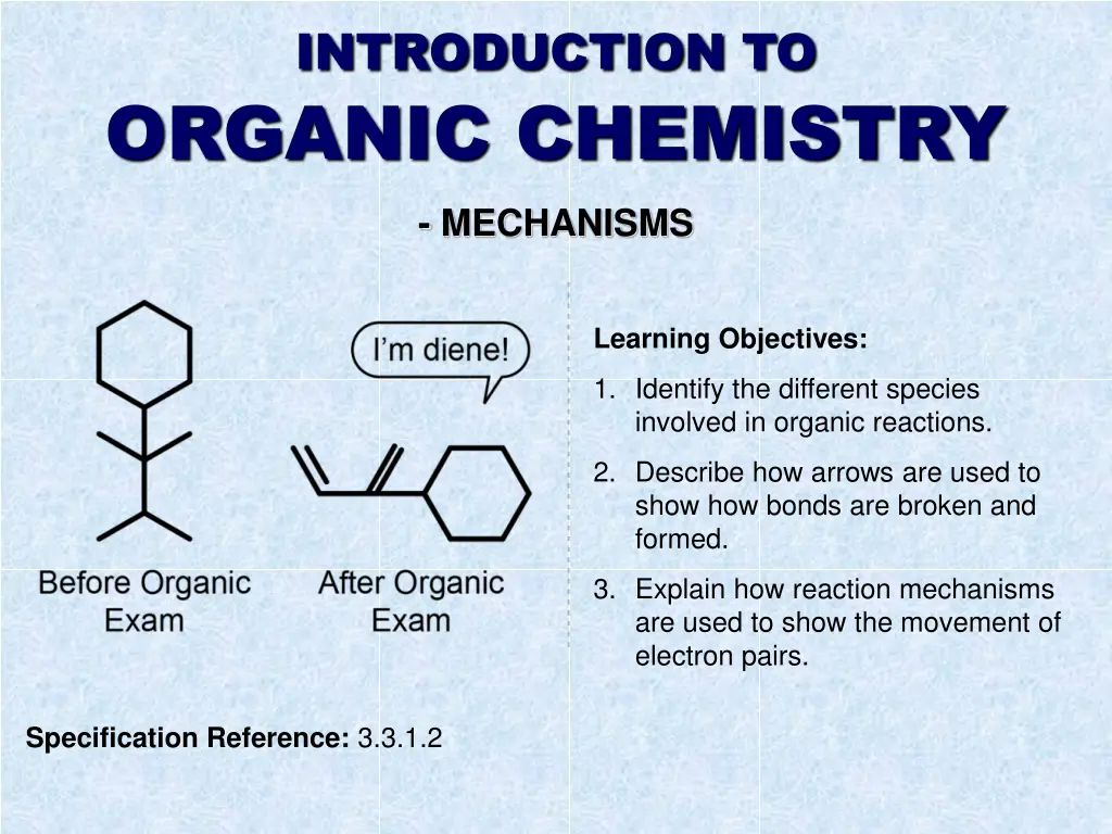 introduction to organic chemistry 1