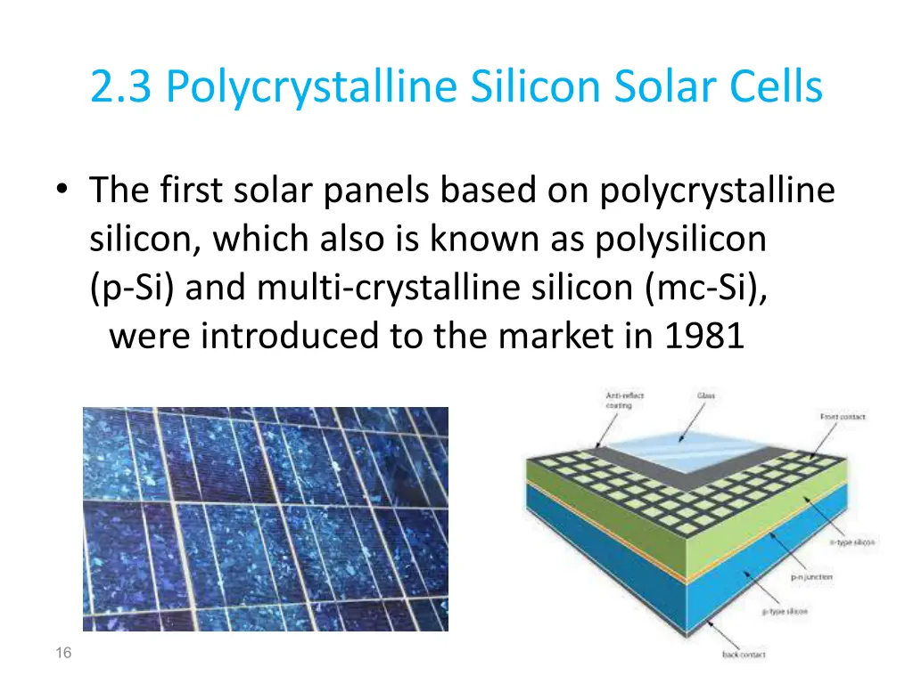 2 3 polycrystalline silicon solar cells