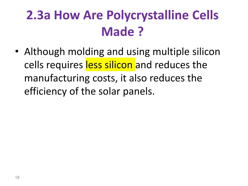 2 3a how are polycrystalline cells made 1