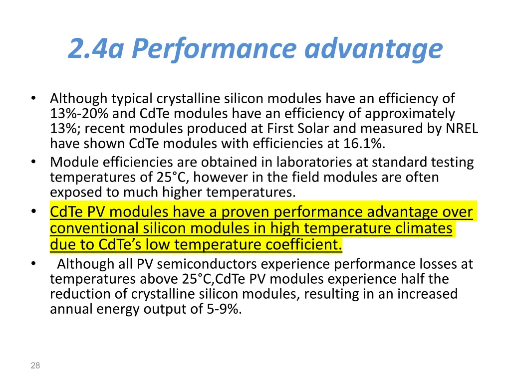 2 4a performance advantage