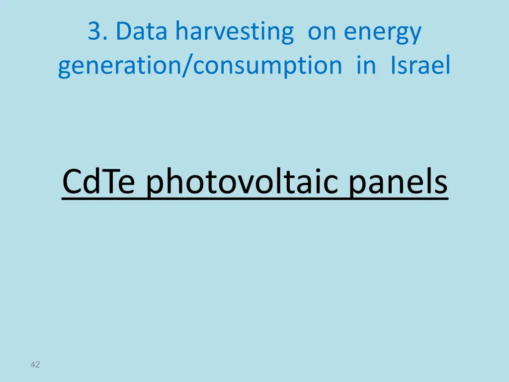 3 data harvesting on energy generation 7