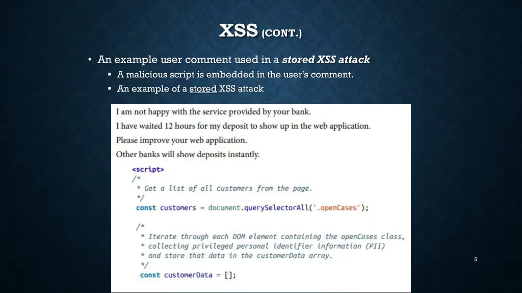 xss cont 1