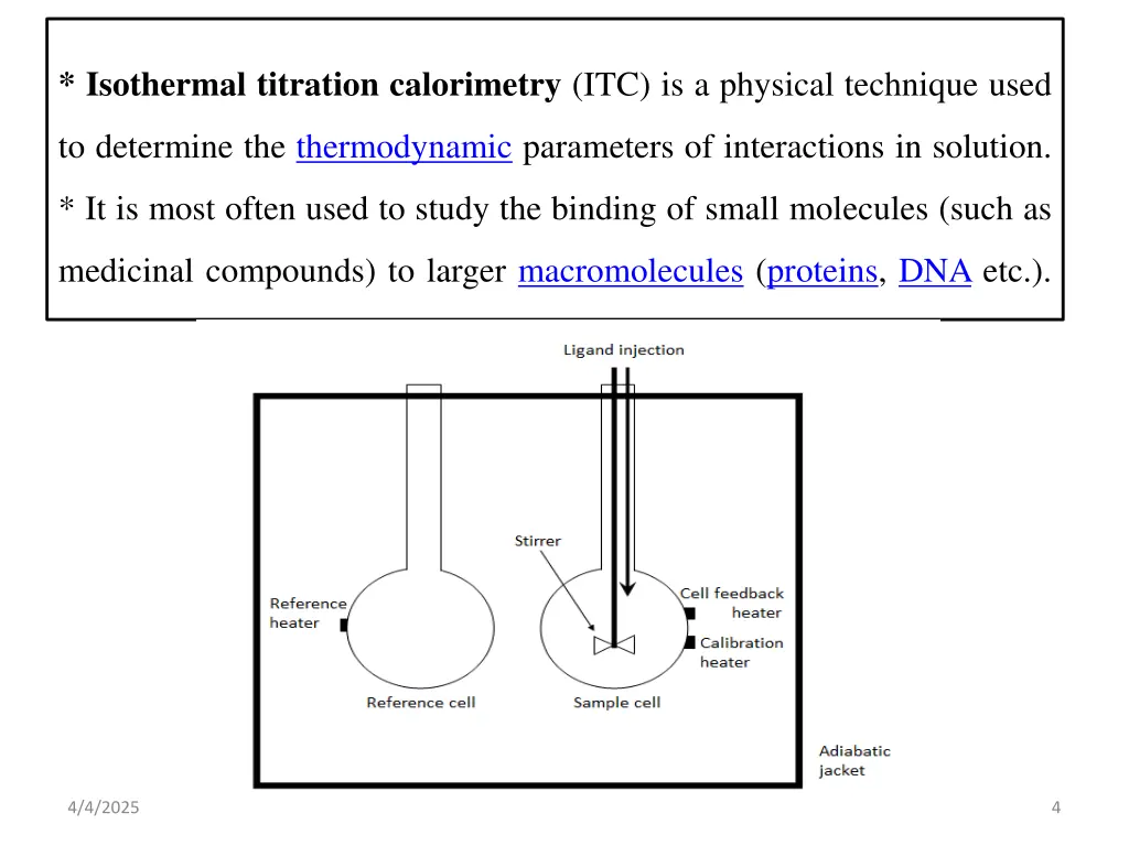isothermal titration calorimetry