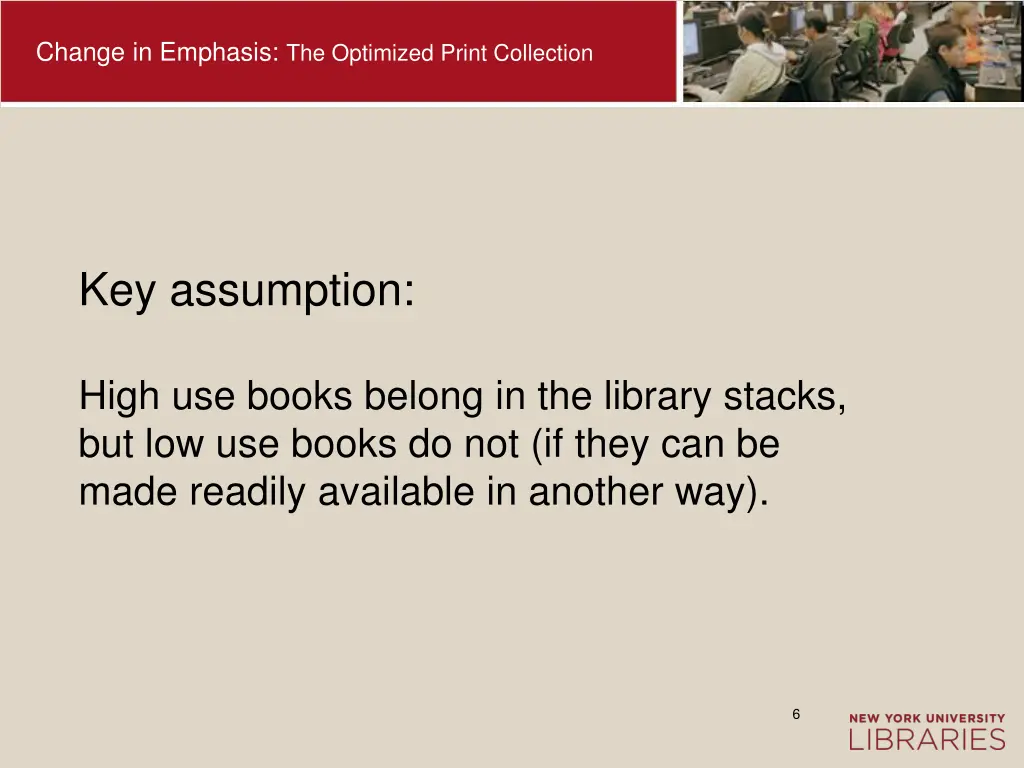 change in emphasis the optimized print collection 2