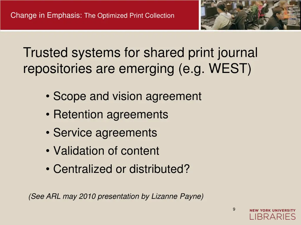 change in emphasis the optimized print collection 5