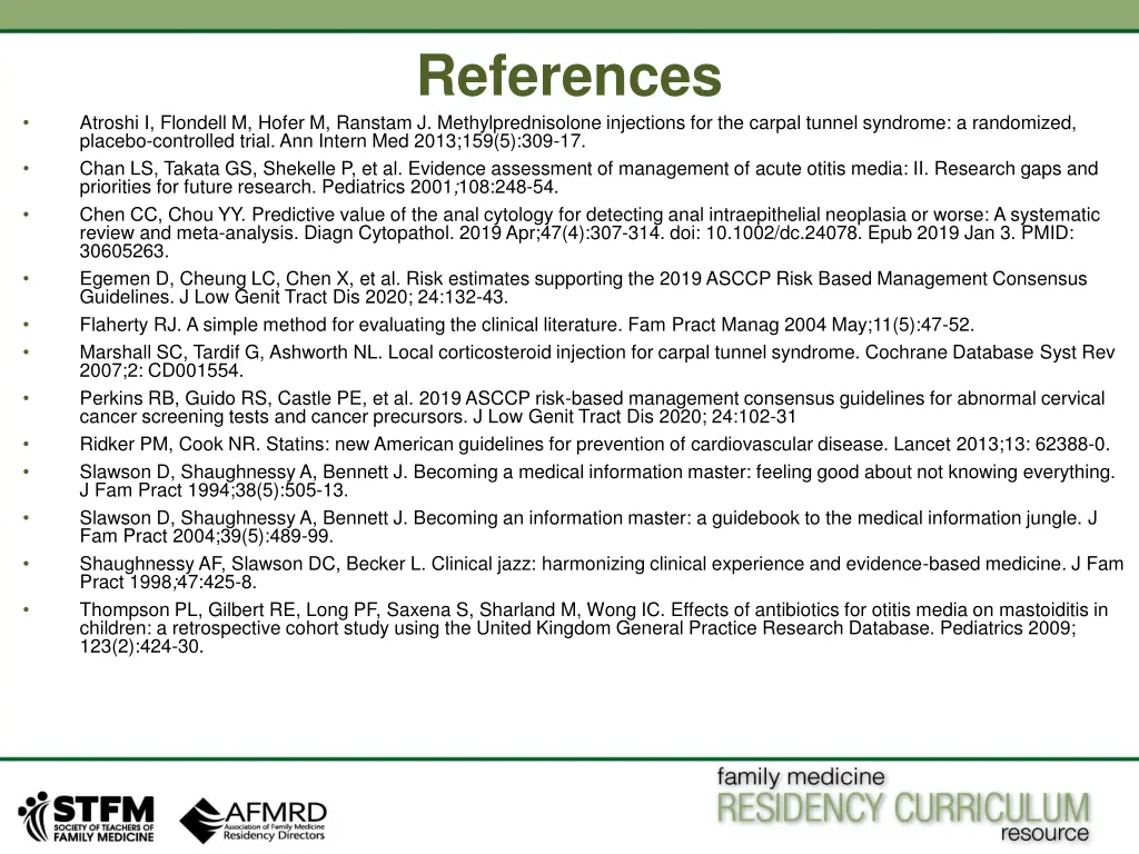 references 1