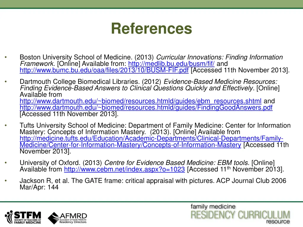 references