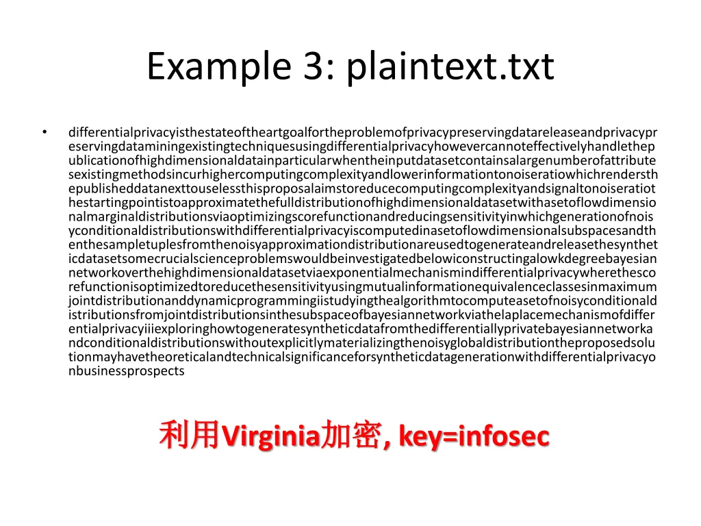 example 3 plaintext txt