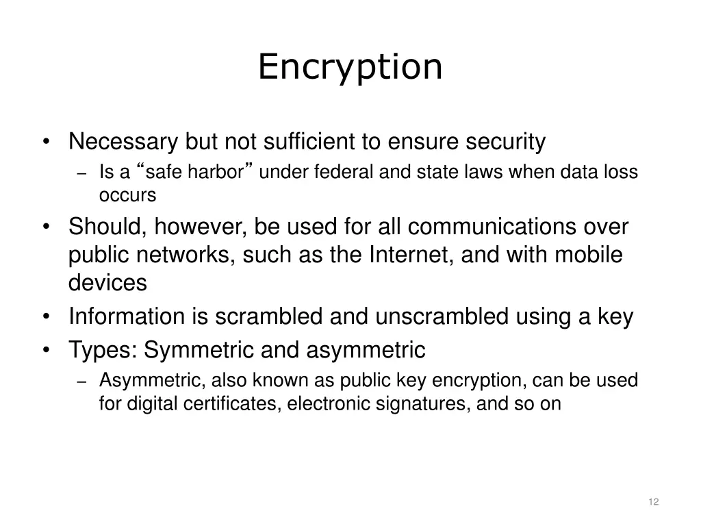 encryption